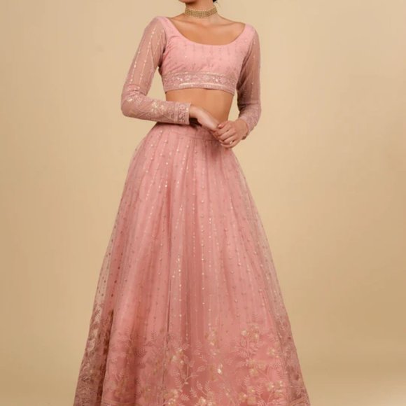 Small Pink Lehenga - Picture 4 of 4
